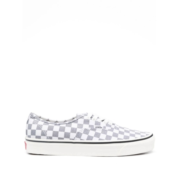 Authentic checkerboard-print sneakers