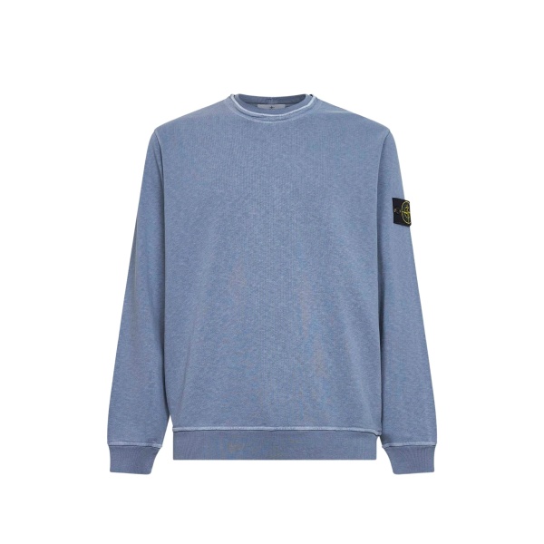 badge ribbed sweatshirt