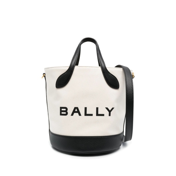 Bar 8 Hours logo-print bucket bag