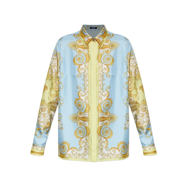 baroque-printed shirt