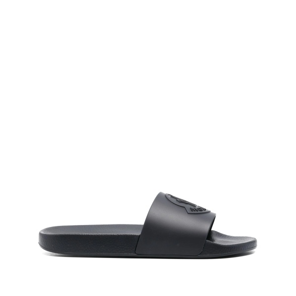 Basile logo-embossed slides