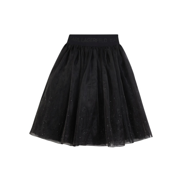 beaded tulle skirt