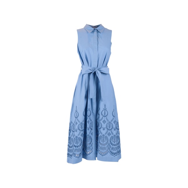 broderie-anglaise dress