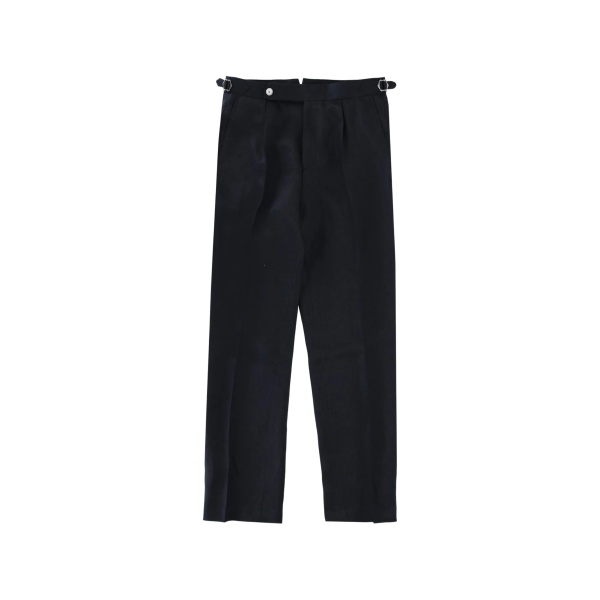 buckle-detail trousers