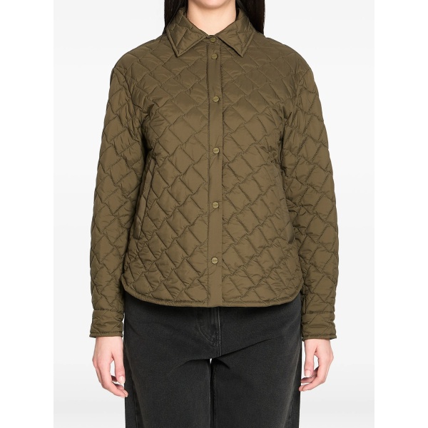 button quilted jacket