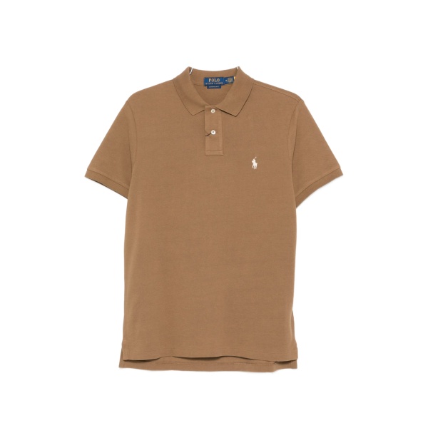 button short-sleeve polo shirt