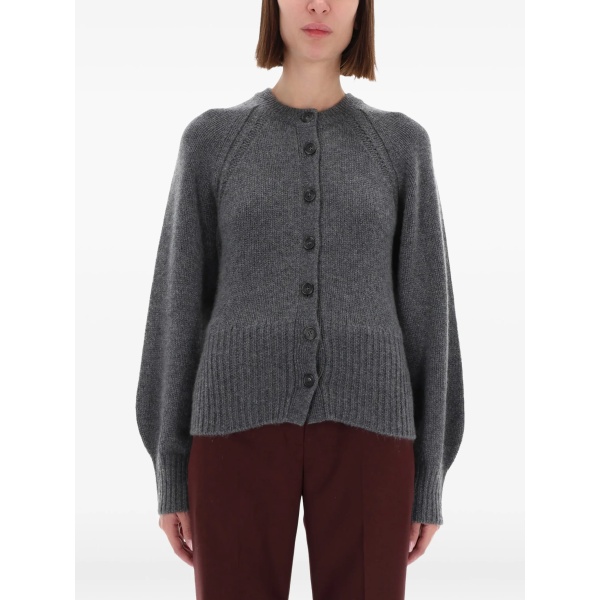 buttoned cardigan