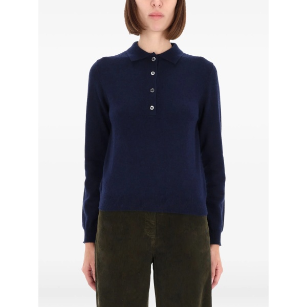 buttoned sweater