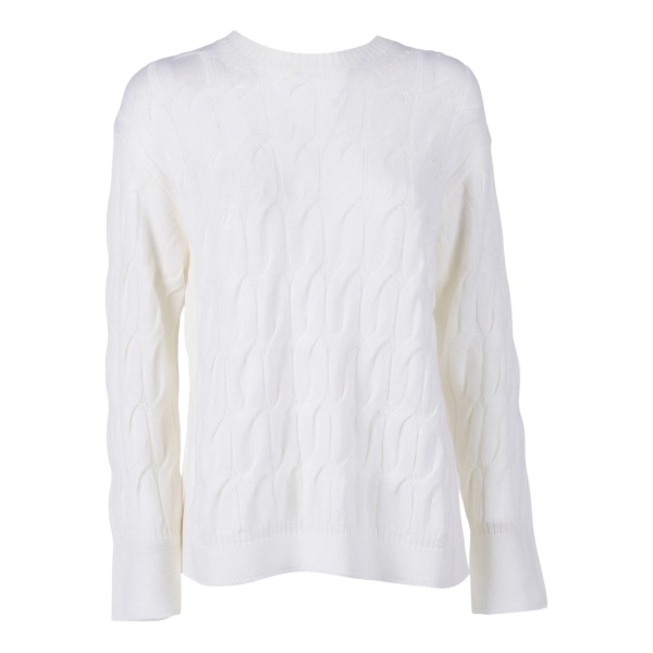 cable knit quid sweater