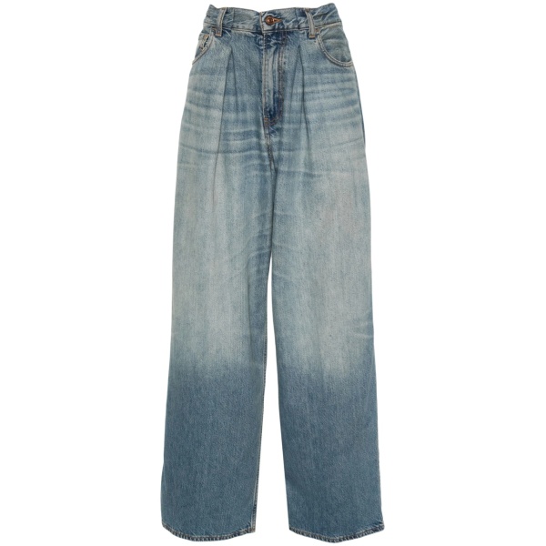 Candy pleated jeans