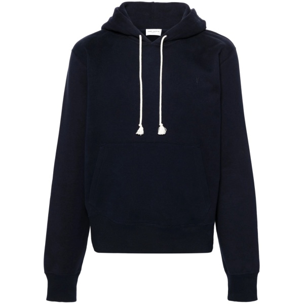 Cassandre-embroidered cotton hoodie