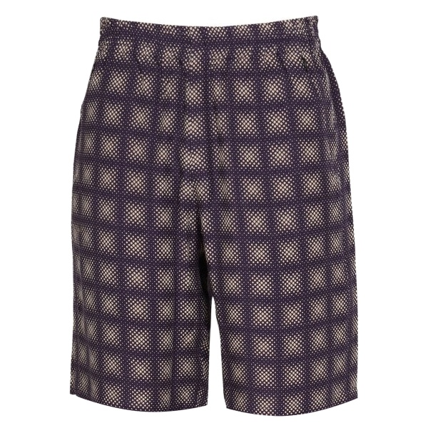 checked bermuda shorts