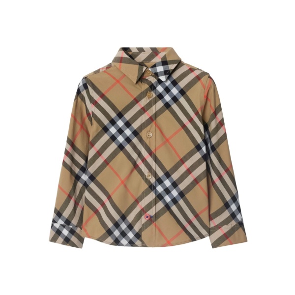 checked cotton shirt
