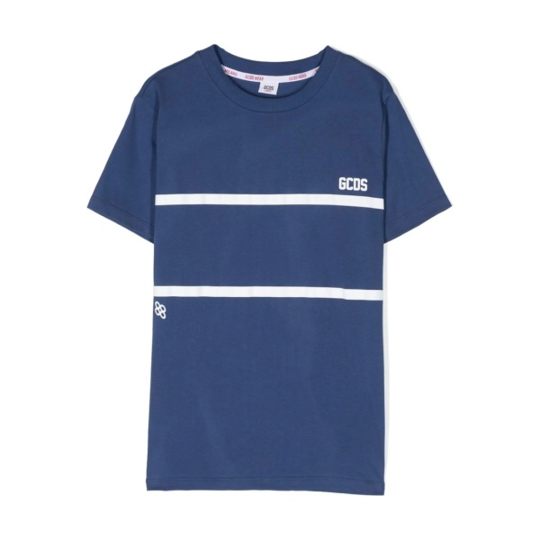 chest logo-print detail T-shirt