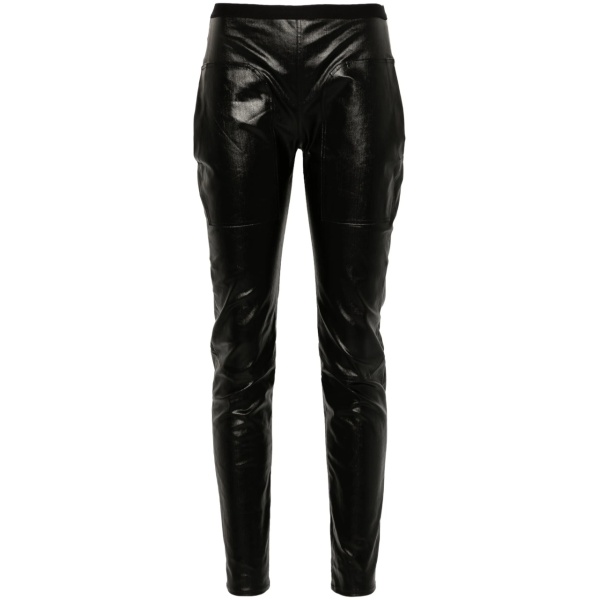 coated-finish leggings