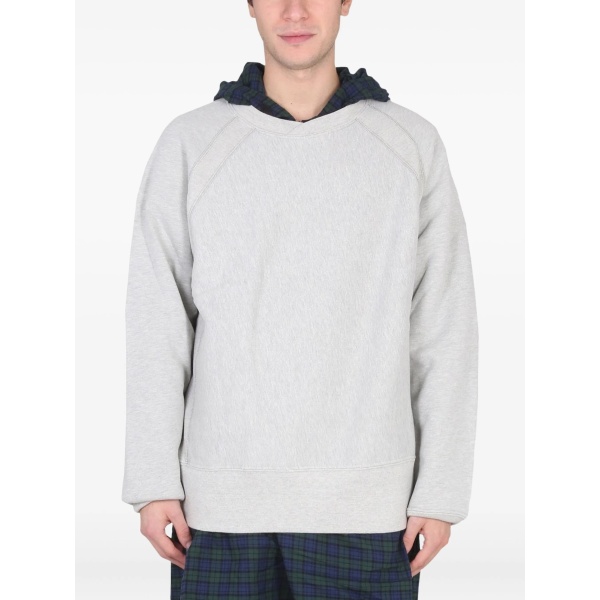 cotton-blend hoodie