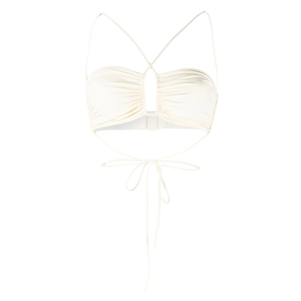 criss-cross bandeau top
