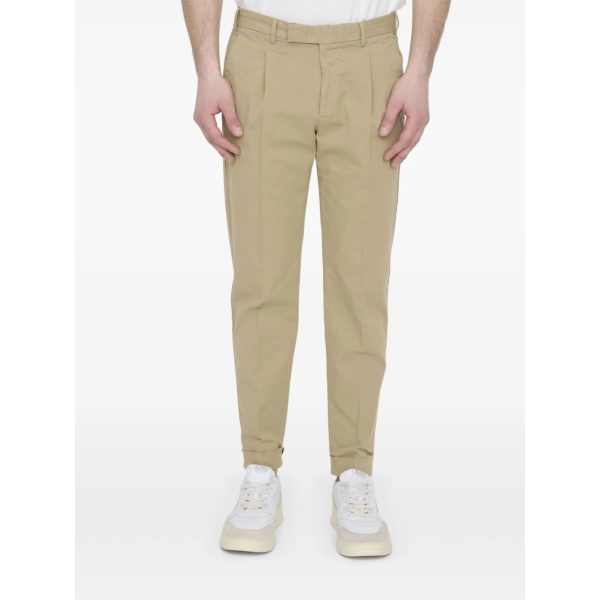 cropped slim-fit chinos