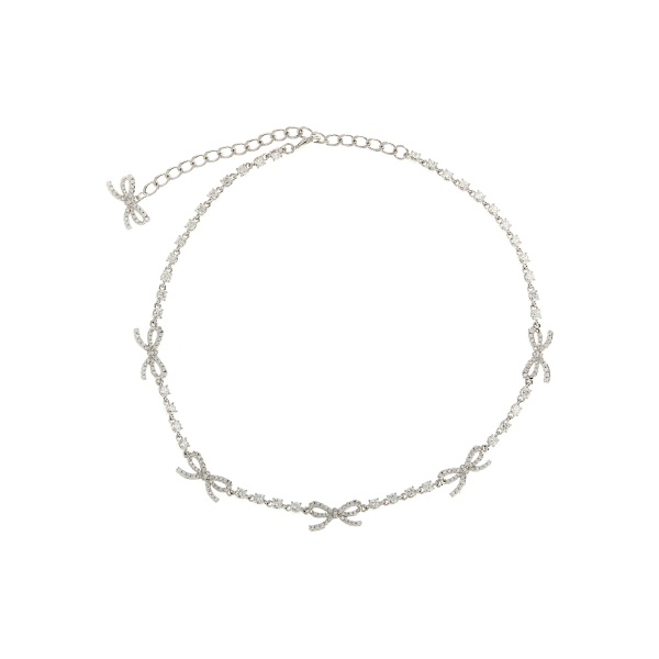 crystal-bow necklace