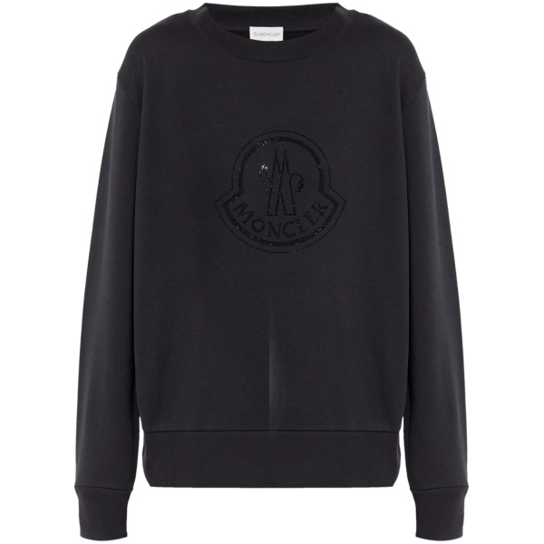 crystal-embellished sweatshirt