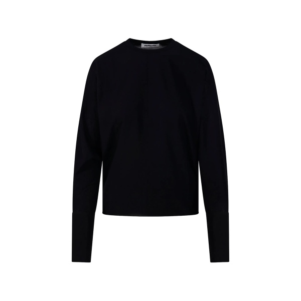 cuff long-sleeve top