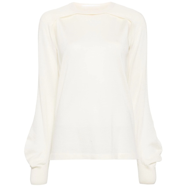 cut-out layered jumper