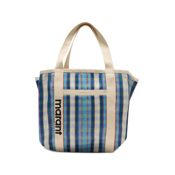 Darwen two-handle striped tote bag