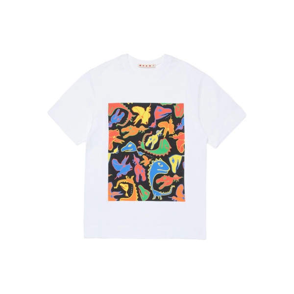 dinosaur-graphic T-shirt