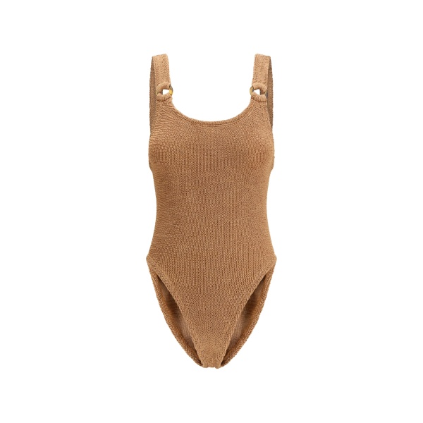 Domino ring-strap swimsuit