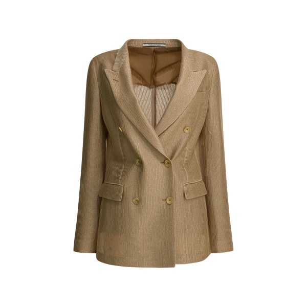 double-breasted blazer