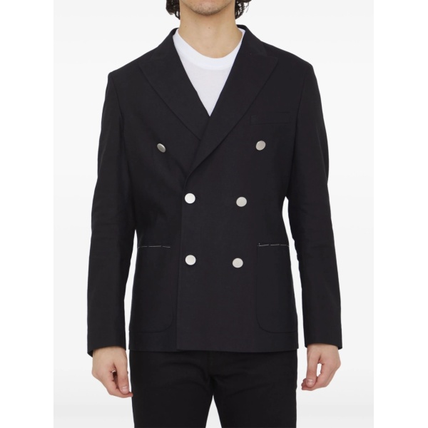 double-breasted blazer
