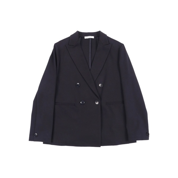 double-breasted buttoned blazer