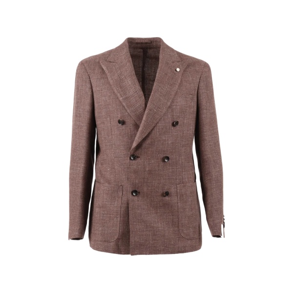 double-breasted suit jacket