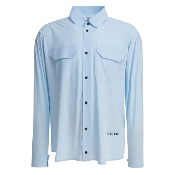 double-pocket shirt
