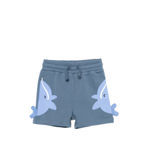 drawstring-fastening shorts