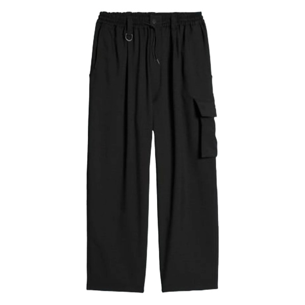 elasticated-waist cargo pants