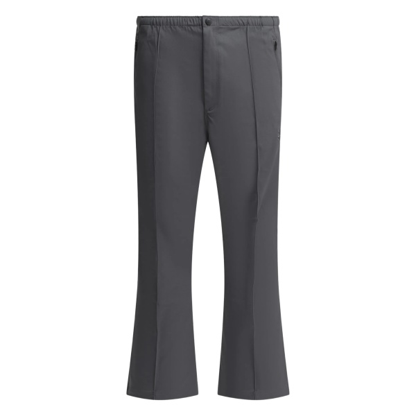 elasticated-waistband logo-embroidered track pants