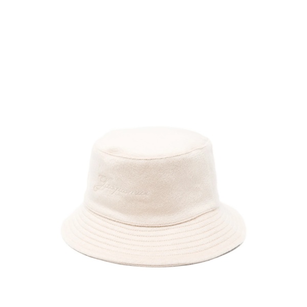 embroidered-logo bucket hat