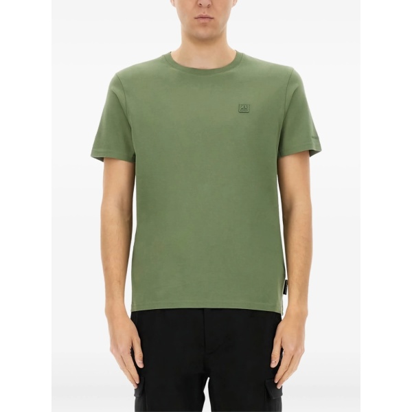 embroidered-logo cotton t-shirt