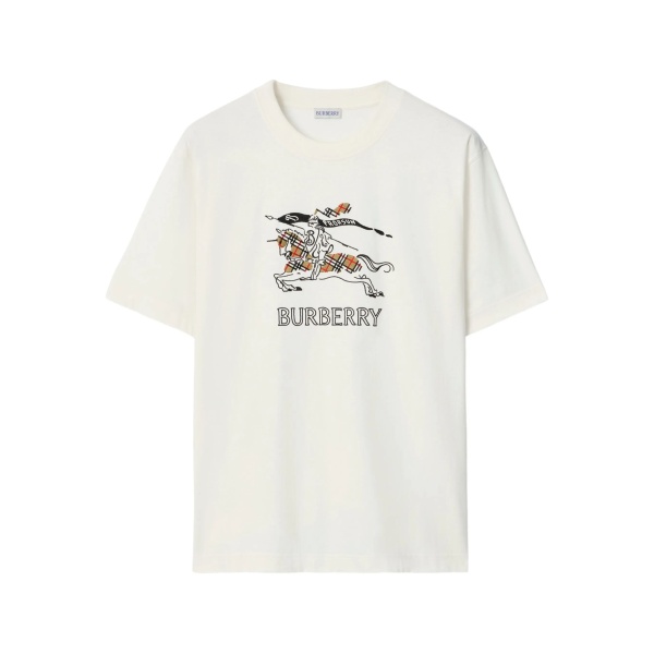 equestrian sketch logo cotton T-shirt