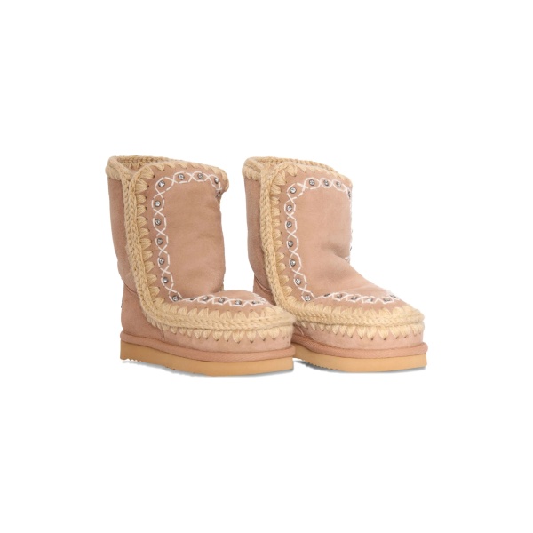 Eskimo rhinestones-details boots