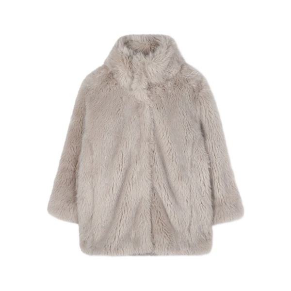 faux-fur coat