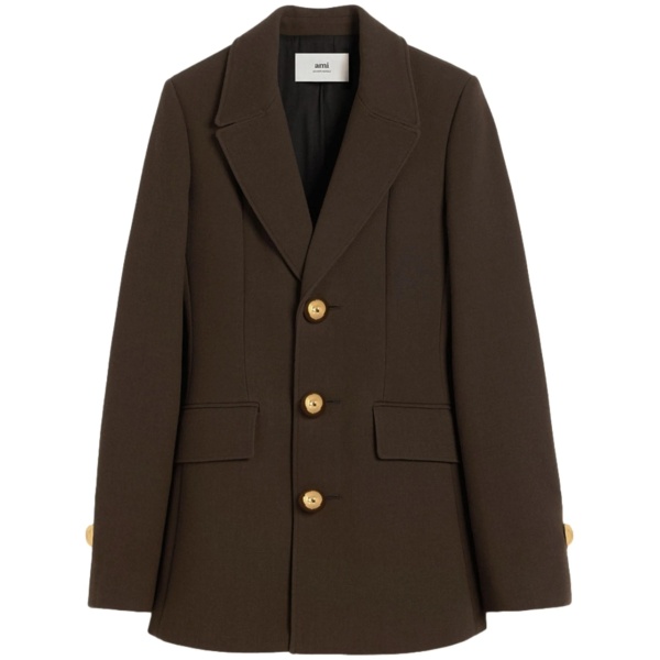 fitted buttoned jacket