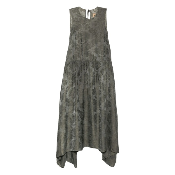 floral-print sleeveless dress