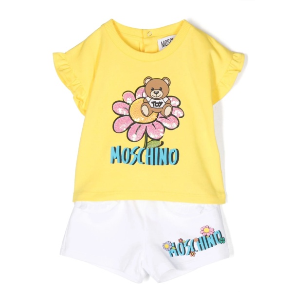 flower-teddy tracksuit