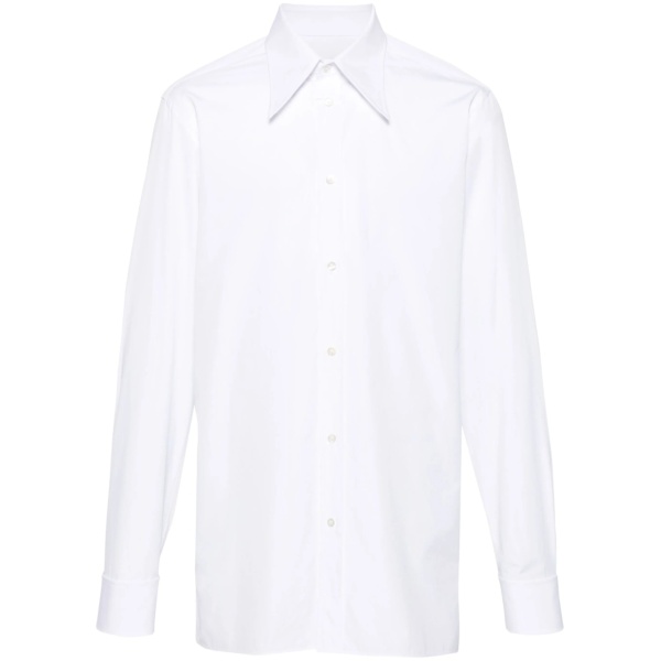 four-stitch cotton shirt
