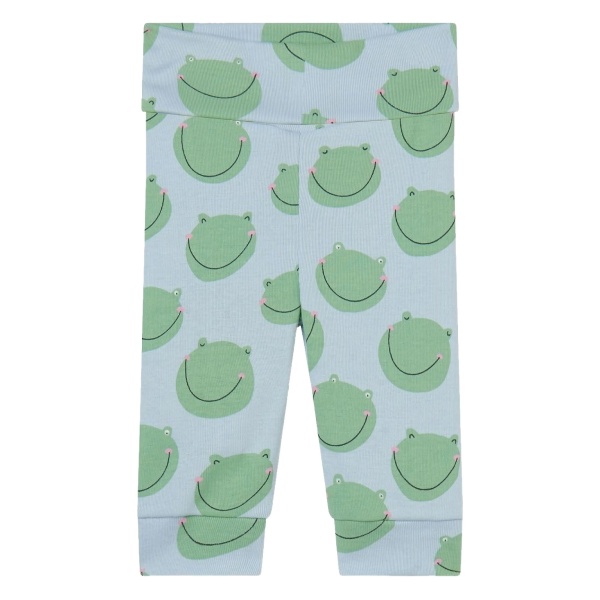 frog-print leggings