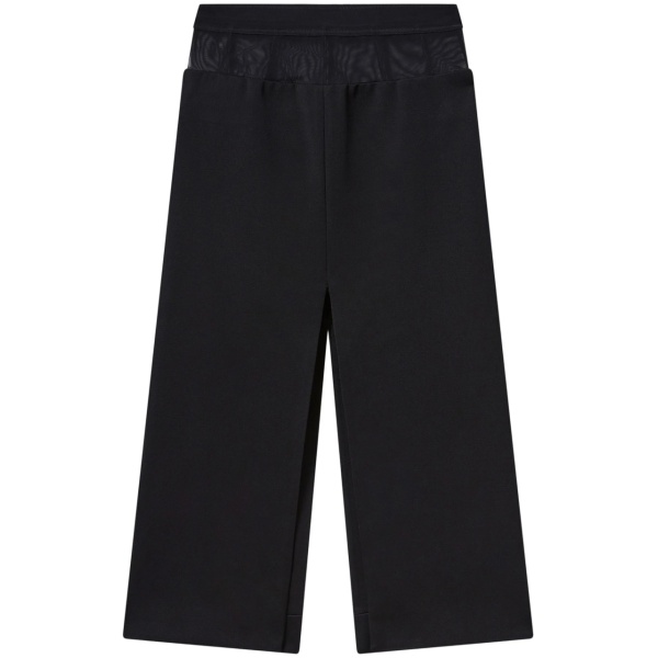 front-slit midi skirt