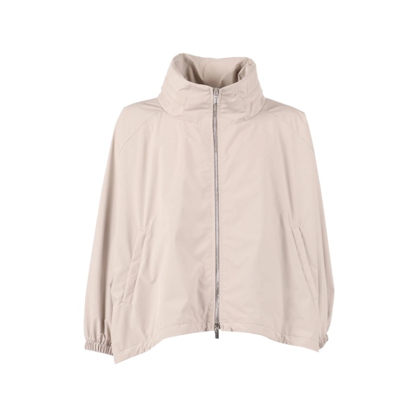 funnel-neck jacket