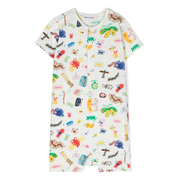 Funny Insects cotton romper